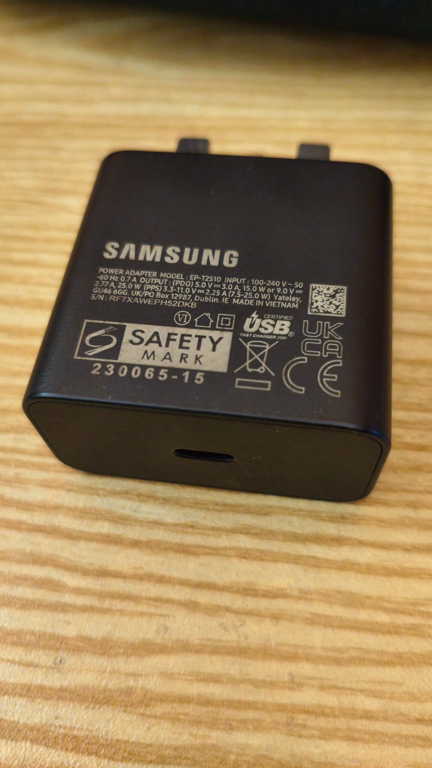 Samsung original charging Adapter