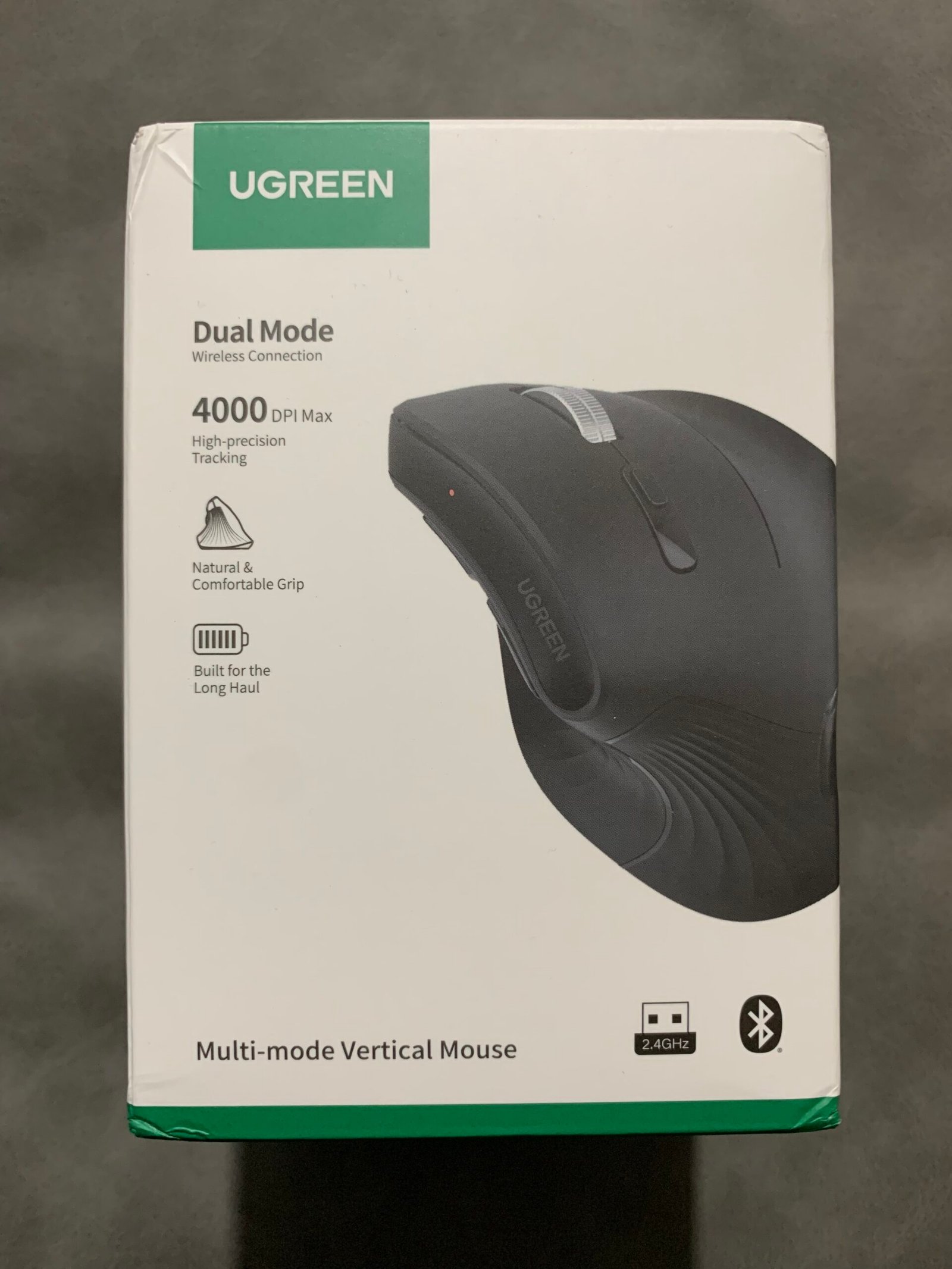 ugreen bluetooth vertical mouse MU008