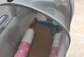 Baby swing bedside bassinet