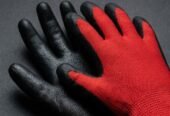 New Protective Anti Cut red Hand Gloves