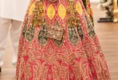 Heavy bridal embroidered lehnga 3pc