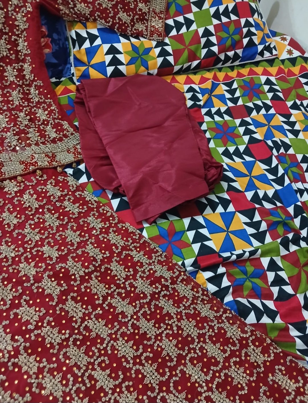 Bridal Red Lehnga
