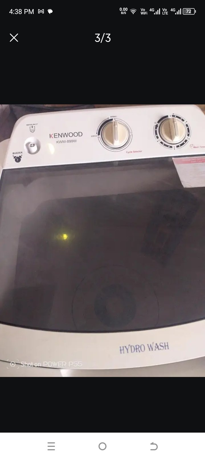 Kenwood single tub washer