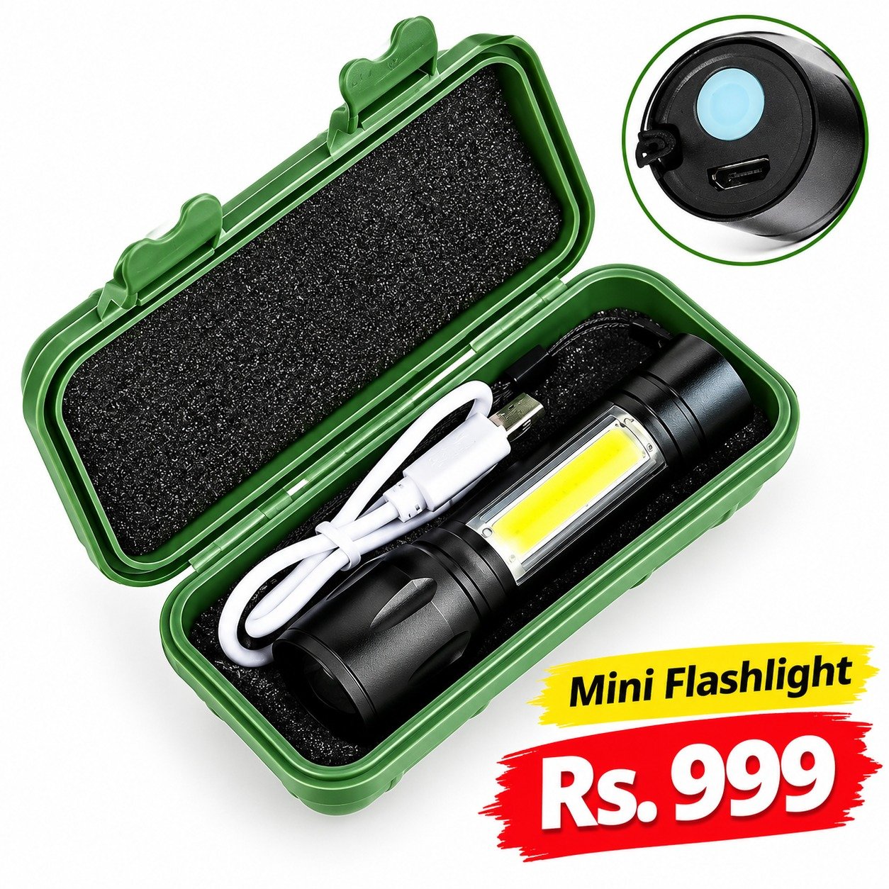 Mini Portable Super Bright LED Flashlight