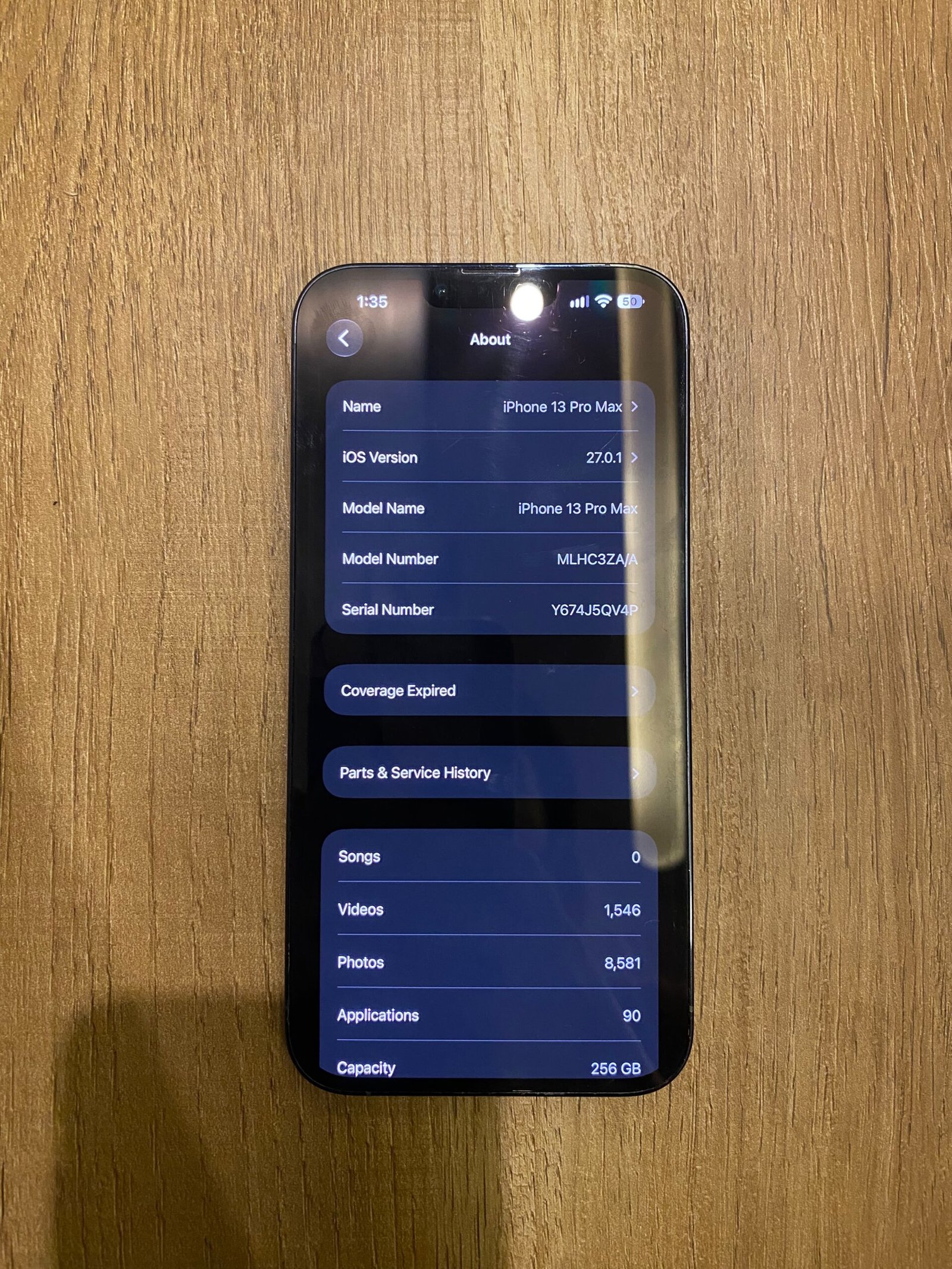 Apple Iphone 13 Pro Max PTA 256GB