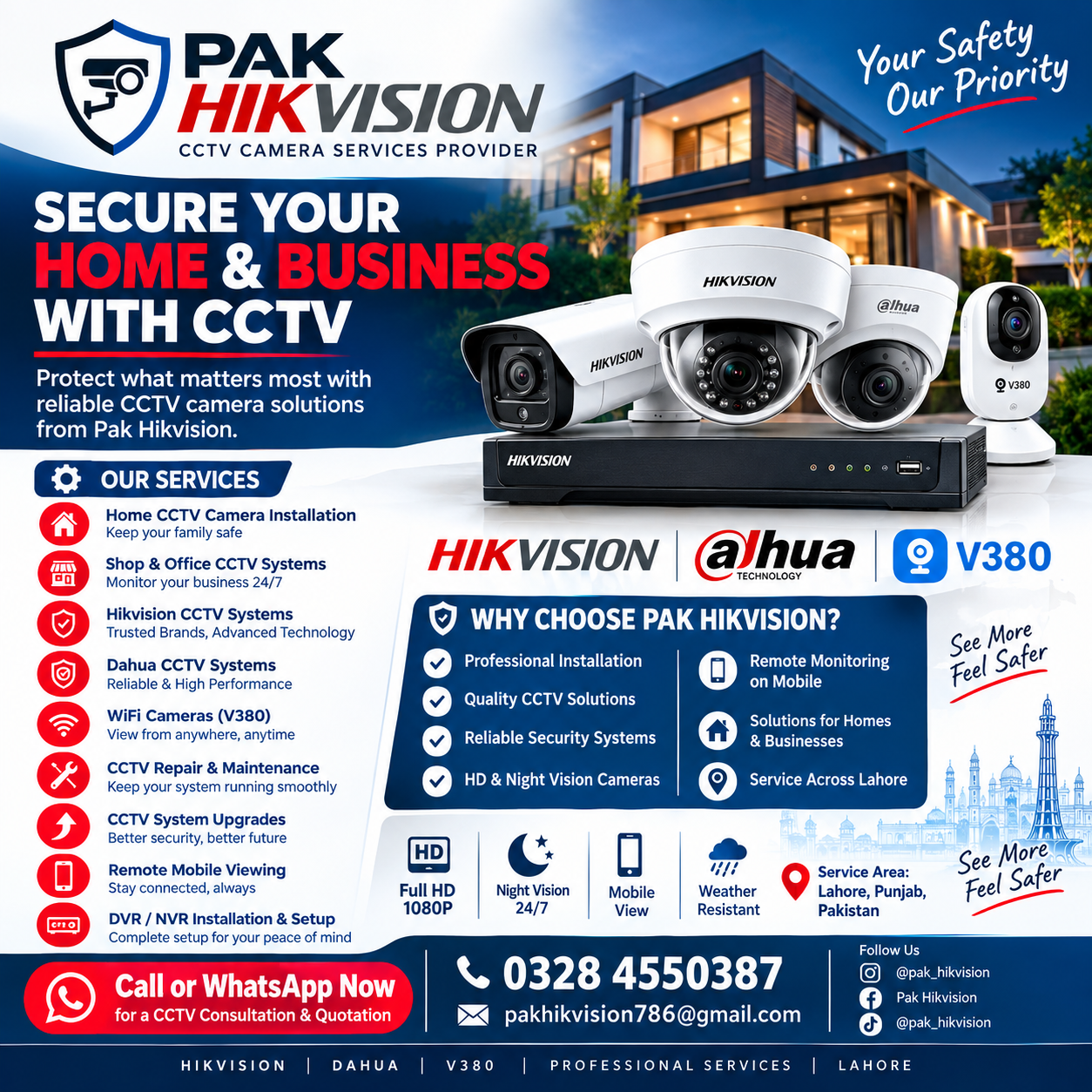 cctv cameras installation And reparing of old satup