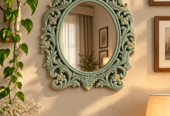 Wooden mirror frames