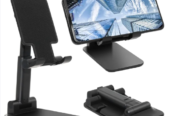 Phone & Tablet Stand – Foldable, Height & Angle Adjustable